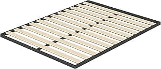 Zinus Deepak Easy Assembly Wood Slat 1.6 Inch Bunkie Board, Bed Slat Replacement, Full