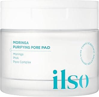 Ilso Moringa Purifying Pore Pad, Tightens Pores, Korean Pads, 60 Pads - 5.64 fl.oz
