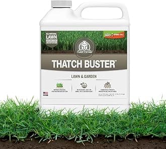 Turf Titan Thatch Buster - Liquid Aeration for Lawn Soil - Easy-to-Use Liquid Soil Loosener and Soil Conditioner for Lawns - 32 oz