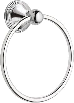 DN8486CH Preston Bathroom Towel Ring, Chrome
