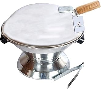 Kuber Industries Aluminium Multi Purpose Oven, Gas Tandoor, Barbeque Griller/Bati/Pizza Maker Set of 1 Pc KUBMART2157