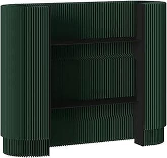 Reception Desk Counter Desks for Checkout & Retail, Modern Office Computer Front Desk, Small Cashier Retail Counter Table, for Office Boutique Spa Lobby Salon Hotel (Green)