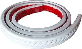 Peel and Stick Molding Trim Self Adhesive Flexible Wall Trim Crown Molding 3d Strip for Tile Wood Wall Panels Picture Mirror Frame Border Edge Corner Ceiling Wallpaper Moulding Decor Trim (36 in)