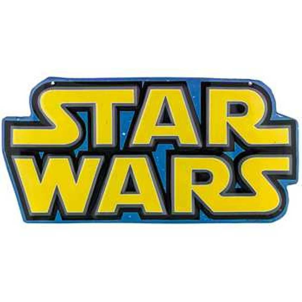 Star Wars Embossed Tin Sign
