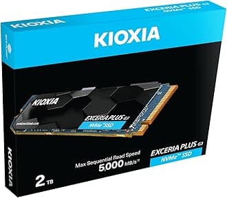 Kioxia EXCERIA Plus G3 2TB SSD M.2 2280 PCIe Gen4 x4