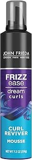 John Frieda Frizz Ease Curl Reviver MoUSse For Unisex - 7.2 Oz