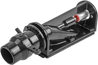 RC Boat Water Jet Thruster, 6-12V, Compatible with 380-390 Brush Motors & 2040-2445 Brushless Motors ABS Material Maneuverable Versatile