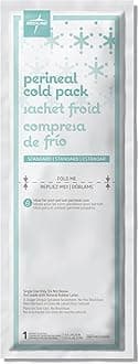 Medline Perineal Cold Packs for Postpartum Care, Absorbent Pad is 4.5" x 14.25" Perfect for your After Delivery Postpartum Essentials Kit - Each