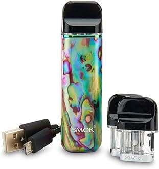 SMOK NOVO2 POD Vape Kit [Rainbow Shell] - Rechargeable, Ultra Portable, MTL Vaping, Run Nic Salts, All Day Usage, Utilize Novo Series PODs, 2mL Capacity, E Cigarette, Smok Vapes, No Nicotine