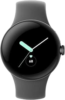 Google Pixel Watch 41mm Smartwatch with WiFi, GPS, BT and Heart Rate Monitor in Bulk Packaging (Black Gray)