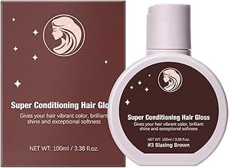 Super Gloss Color Conditioning Gloss – Rinse Out Semi-Permanent Hair Gloss That Enhances Color And Boosts Shine & Hydration - 100ml Hair Color Depositing Shine Gloss