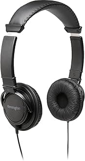 Kensington Hi-Fi Headphones (K97602WW), Wired, Black