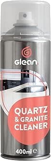GLEAN Quartz & Granite Cleaner | 400ml | NON ABRASIVE | Quartz | Granite | Kitchen Cleaner | Streak-free Foaming Worktop Cleaner | Clean & Polish Natural Stone