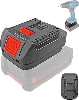 TPDL EIN18BS Battery Adapter Converter for Einhell 18 V Power X-Change Battery for Bosch Professional 18 V System Power Tool (Not PBA), Battery Adapter for Bosch GBA Tool
