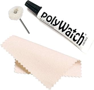 Plastic Watch Crystal Scratch Remover String Buff Soft Polisher and Polishing Cloth