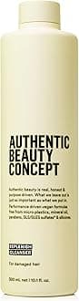 Authentic Beauty Concept Replenish Cleanser | Shampoo | Damaged Hair | Nourishes & Strengthens Hair | Vegan & Cruelty-free | Sulfate-free | 10.1 fl. oz.