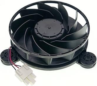 GW12E12MS1AZ-52Z32 Refrigerator Cooling Fan Motor Compatible with Haier Refrigerator，DC 12V 0.33A 3-Wire 5500RPM Size :120×120×38mm