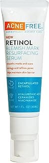 Retinol Blemish Mark Resurfacing Serum with Hyaluronic Acid, and Niacinamide | Helps to Reduce the Appearance of Acne Marks | Redness Control | 1 Ounce