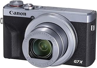 Canon PowerShot Digital Camera [G7 X Mark III] with Wi-Fi & NFC - International Version - Silver