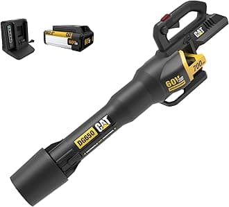 CAT® DG650 60V 700 CFM 135 MPH Brushless Leaf Blower- 2.5Ah Battery & Charger Included