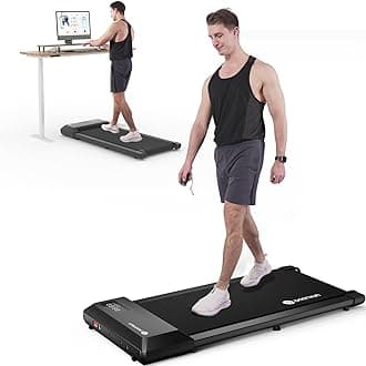 Walking Pad, 2 in 1 Treadmills for Home with Remote Control, Under Desk Treadmill Office Quiet, Portable Treadmill with Installation-Free and in LED Display