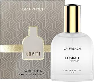 La French Commit Perfume Liquid 30Ml For Women | Long Lasting | Premium Luxury | Fresh Fragrance Scent | Travel-Friendly Perfume | Date Night