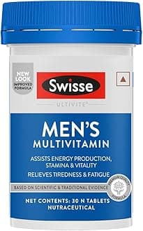 Men's Multivitamin - Manufactured In Australia, Imported Multivitamin From Australia's No.1 Supplement Brand - Boosts Energy, Stamina & Vitality With Ginseng & 35 Other Vital Herbs, Vitamins & Minerals (30 Tabs)