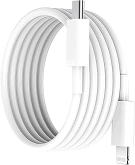 MYVN 20W USB-C to Lightning Cable [MFi Certified] | Fast Charger Cable for iPhone 14 Pro/14, 13 Pro/13, 12 Pro/12, 11 Pro/11, XS, XR, X, 8, 7 Series & iPad