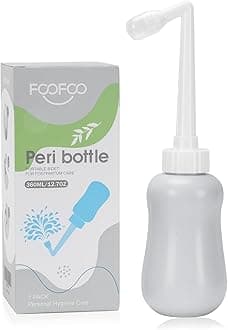 Peri Bottle for Postpartum Care, Postpartum Essentials, Feminine Care 12 oz Gray (Gray)