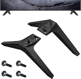 Stand for LG TV Legs Replacement, Universal Table Desk Pedestal TV Stand Base Pedestal Feet Compatible for LG TV with Screws Non-Slip Television Table Stand Base 49 59 55 60 65 Inch (60 65 Inch)
