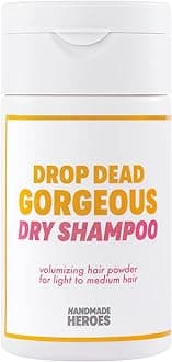Natural Vegan Dry Shampoo Powder for Light Hair Blondes (2.4oz)