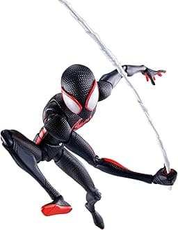 TAMASHII NATIONS S.H. Figuarts Spider-Man: Across the Spider-Verse Spider-Man (Miles Morales) Approx. 6.1 inches (155 mm) ABS & PVC Pre-Painted Action Figure BAS63989