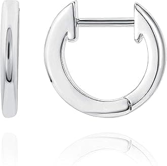 14K Gold Plated Cuff Earrings Huggie Stud | Small Hoop Earrings for Women