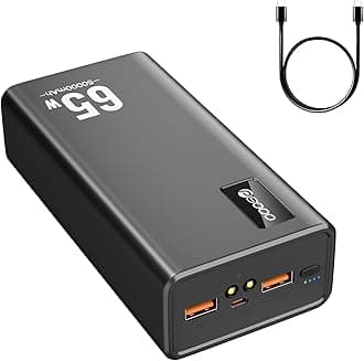 Power Bank Fast Charging 50000mAh, 65W Laptop Portable Charger USB C Compatible with MacBook Dell, PD External Battery Bank Compatible with iPhone 14/13, Cell Phone, Tablet, 3 Output &1 Input(Black)