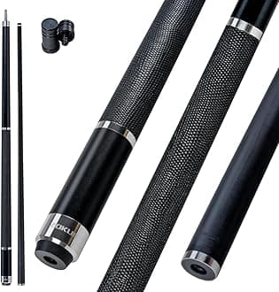 ZOKUE Elite Series Carbon Fiber Pool Cue Low Deflection Full Carbon Technology Cue Stick for Beginner Primary Pool Stick