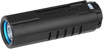 IMALENT LD70 EDC Flashlight Led Rechargeable Torch, Powerful Flashlight 4000 Lumens with CREE XHP70.2 LED, Super Bright Handlight for Camping and Hiking (Deep Black)
