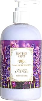 Camille Beckman Silky Body Cream 13 Oz. (English Lavender) by Camille Beckman