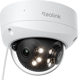 - REOLINK Duo 3V PoE, 16MP UHD Dual-Lens PoE Security Camera with 180° Panoramic, Motion Track, Color Night Vision, Smart Detection, 2 Way Talk, IK10 Vandal-Proof, IP67 Weatherproof, No PT Supported