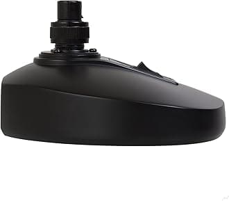 LyxPro XBM-8 Microphone Desktop Base for Podium and Gooseneck Microphones