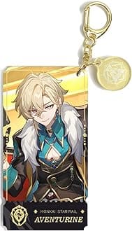 Honkai Star Rail Character Acrylic Keychain - 3.54" x 1.85" Waterproof and Scratch-Resistant Design