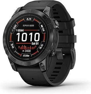 epix Pro (Gen 2), 47mm, High Performance Smartwatch, Advanced Training Technology, Built-in Flashlight, Black