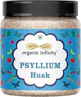 - Psyllium Husk/Isabgol Husk (Sat - Isabgol) Fibre Support - 200 GM by Organic Infinity