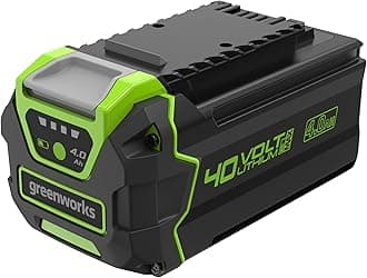 Greenworks 40V 4.0Ah Lithium-Ion Battery (Genuine Greenworks Battery / 75+ Compatible Tools)