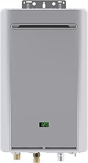 RE180eN Non-Condensing Natural Gas Tankless Water Heater, Up to 8.5 GPM, Outdoor Installation, 180,000 BTU