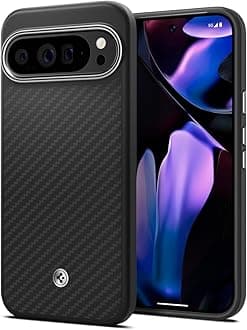 Spigen Enzo Aramid Designed for Pixel 9 Pro XL Case (2024) [Military-Grade Protection] - Matte Black