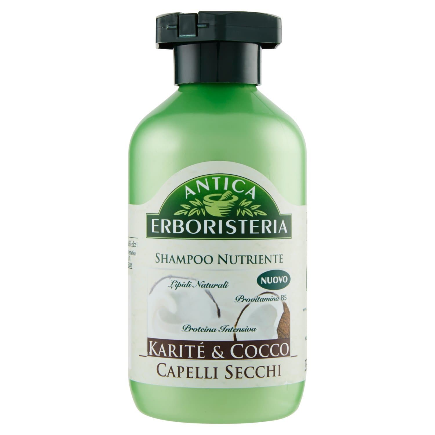 shampoo per capelli secchi nutriente karite' & cocco 250 ml by ANTICA ERBORISTERIA