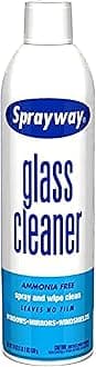 Sprayway Ammonia-Free Glass Cleaner, Foaming Action - Streakless Shine, 15 Ounce (Pack of 1)