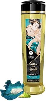 Shunga Massage Oil-E29713 Massage Oil Island Blossoms One Size