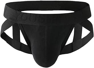 Mens Jockstrap Underwear Thong Athletic Supporters