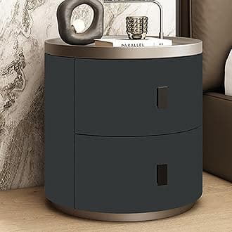 Mid Century Modern Nightstand with Storage for Living Room and Bedroom - Small Spaces (F 40 * 50CM)